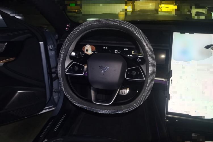 Used NETA S 2022 Extended-Range Version 1160 km Range Rear-Wheel Drive Mid-Grade Steering Wheel