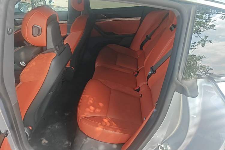 Used NETA S 2022 All-Electric 715 km Range Rear-Drive Deluxe Version Left Rear Seat
