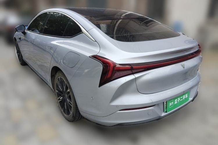 Used NETA S 2022 Extended-Range Version 1160 km Range Rear-Wheel Drive Mid-Grade Rear Left 45 Deg
