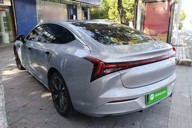 Used NETA S 2022 Extended-Range Version 1160 km Range Rear-Wheel-Drive Compact Edition Rear Left 45 Deg