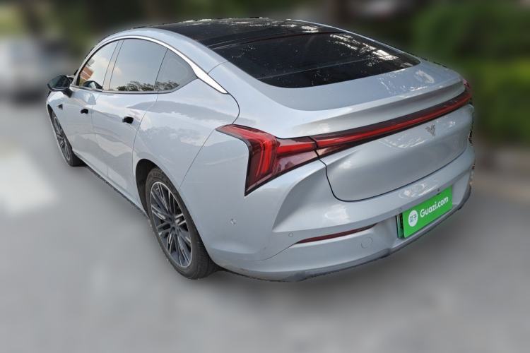 Used NETA S 2022 Pure Electric 715 km Range Rear-Wheel Drive Mid-Range Version Rear Left 45 Deg