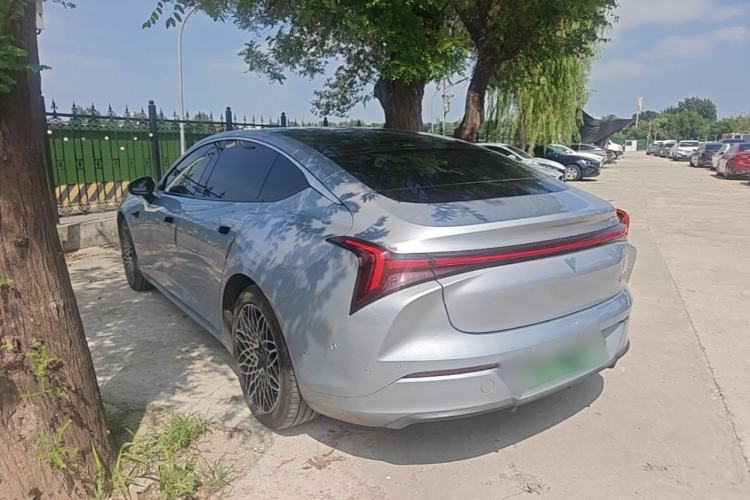 Used NETA S 2022 All-Electric 715 km Range Rear-Drive Deluxe Version Rear Left 45 Deg