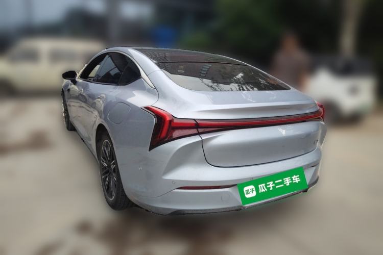 Used NETA S 2022 Extended-Range Version 1160 km Range Rear-Wheel-Drive Compact Edition Rear Left 45 Deg