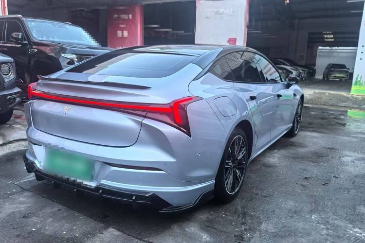 Used NETA S 2022 Extended-Range Version 1160 km Range Rear-Wheel Drive Mid-Grade Rear Right 45 Deg
