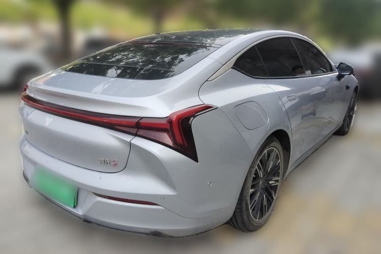 Used NETA S 2022 Extended-Range Version 1160 km Range Rear-Wheel Drive Mid-Grade Rear Right 45 Deg