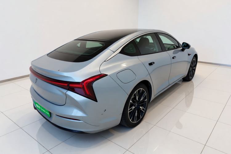 Used NETA S 2022 Extended-Range Version 1160 km Range Rear-Wheel-Drive Compact Edition Rear Right 45 Deg