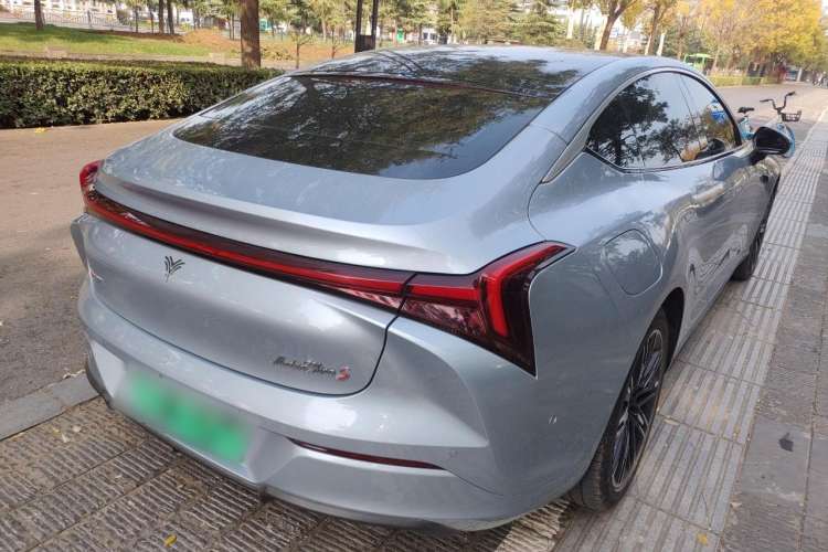 Used NETA S 2022 Extended-Range Version 1160 km Range Rear-Wheel-Drive Compact Edition Rear Right 45 Deg