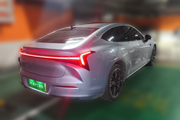 Used NETA S 2022 Extended-Range Version 1160 km Range Rear-Wheel-Drive Compact Edition Rear Right 45 Deg