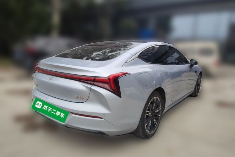 Used NETA S 2022 Extended-Range Version 1160 km Range Rear-Wheel-Drive Compact Edition Rear Right 45 Deg