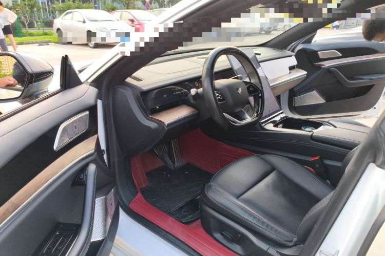 Used NETA S 2022 Extended-Range Version 1160 km Range Rear-Wheel Drive Mid-Grade Driver Seat