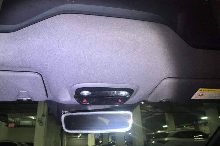 Used NETA S 2022 Extended-Range Version 1160 km Range Rear-Wheel-Drive Compact Edition Headliner