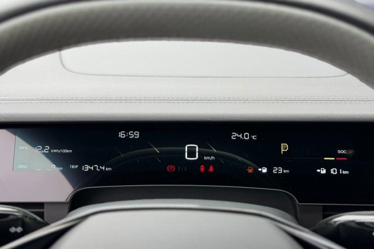 Used NETA S 2022 Extended-Range Version 1160 km Range Rear-Wheel-Drive Compact Edition Instrument Cluster