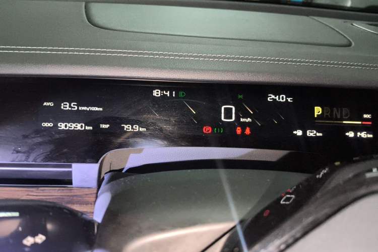 Used NETA S 2022 Extended-Range Version 1160 km Range Rear-Wheel-Drive Compact Edition Instrument Cluster