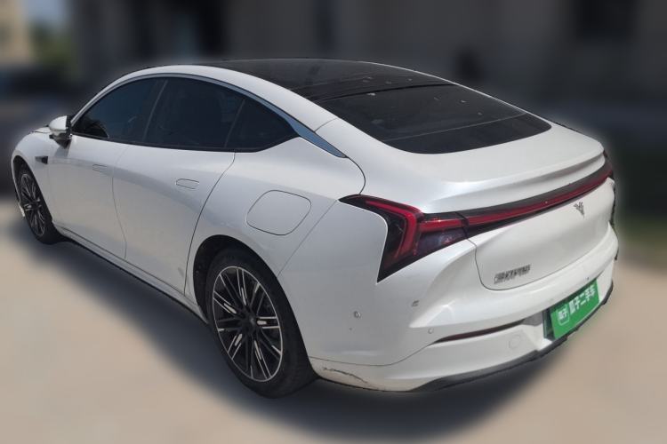 Used NETA S 2022 Extended-Range Version 1160 km Range Rear-Wheel Drive Mid-Grade Rear Left 45 Deg