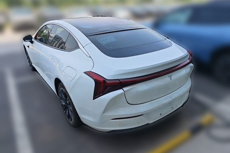 Used NETA S 2022 Extended-Range Version 1160 km Range Rear-Wheel-Drive Compact Edition Rear Left 45 Deg