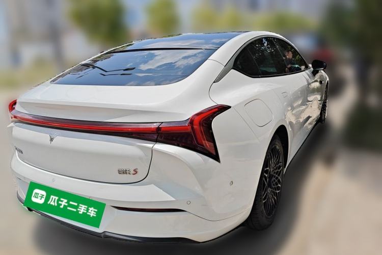 Used NETA S 2022 Extended-Range Version 1160 km Range Rear-Wheel Drive Mid-Grade Rear Right 45 Deg