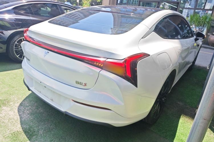 Used NETA S 2022 Extended-Range Version 1160 km Range Rear-Wheel-Drive Compact Edition Rear Right 45 Deg