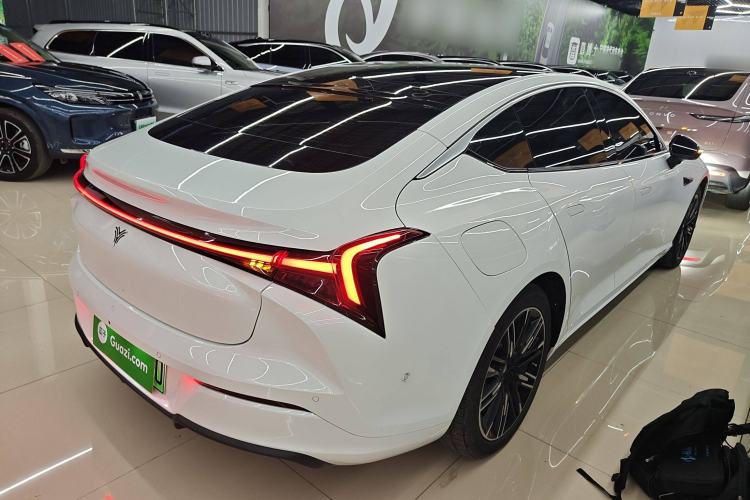 Used NETA S 2022 Extended-Range Version 1160 km Range Rear-Wheel-Drive Compact Edition Rear Right 45 Deg