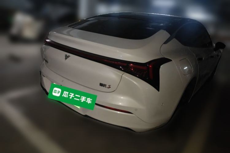 Used NETA S 2022 Extended-Range Version 1160 km Range Rear-Wheel-Drive Compact Edition Rear Right 45 Deg