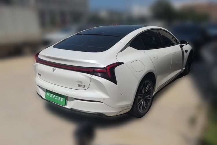 Used NETA S 2022 Extended-Range Version 1160 km Range Rear-Wheel Drive Mid-Grade Rear Right 45 Deg