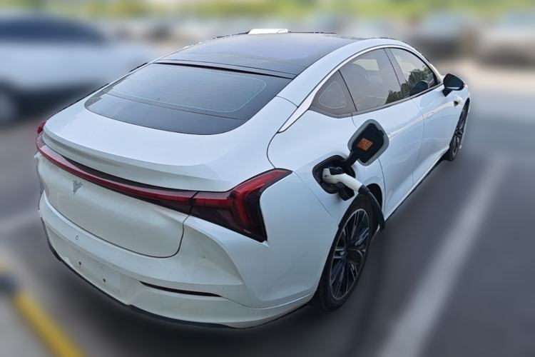 Used NETA S 2022 Extended-Range Version 1160 km Range Rear-Wheel-Drive Compact Edition Rear Right 45 Deg