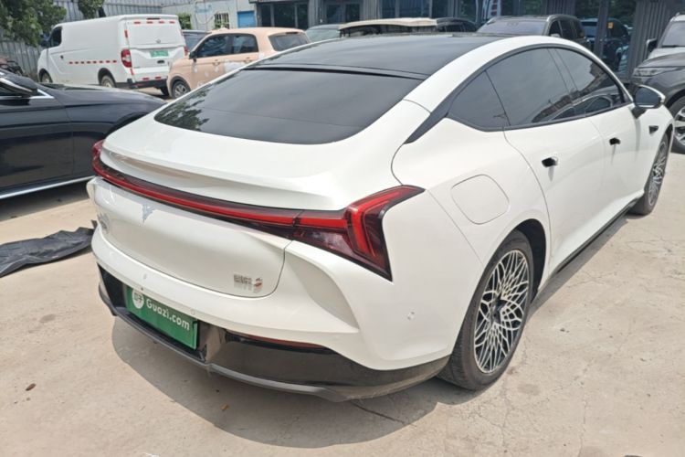 Used NETA S 2022 All-Electric 650 km Four-Wheel Drive Premium Version Rear Right 45 Deg