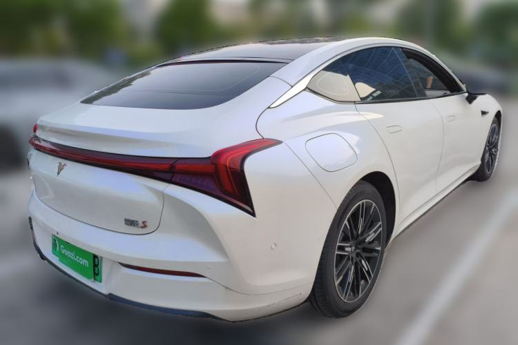 Used NETA S 2022 Extended-Range Version 1160 km Range Rear-Wheel Drive Mid-Grade Rear Right 45 Deg