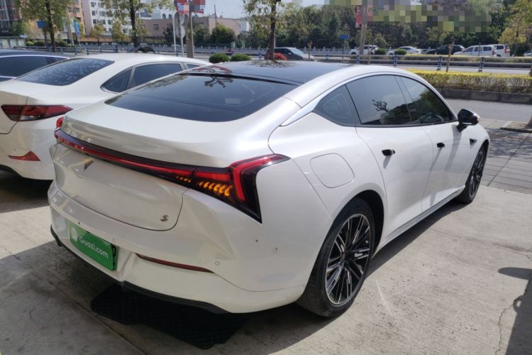 Used NETA S 2022 Extended-Range Version 1160 km Range Rear-Wheel Drive Mid-Grade Rear Right 45 Deg