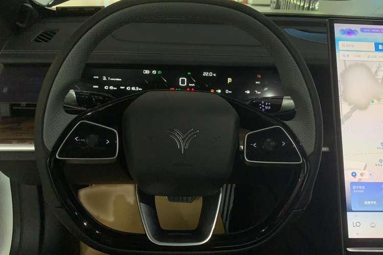 Used NETA S 2022 Extended-Range Version 1160 km Range Rear-Wheel-Drive Compact Edition Steering Wheel