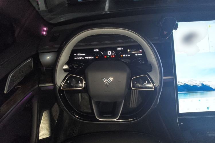Used NETA S 2022 Extended-Range Version 1160 km Range Rear-Wheel Drive Mid-Grade Steering Wheel