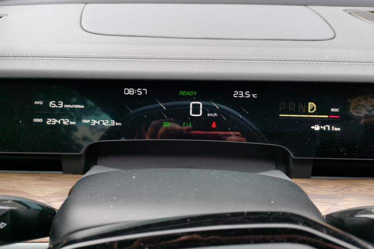 Used NETA S 2023 Pure Electric 520km Rear-Drive Lite Version Instrument Cluster