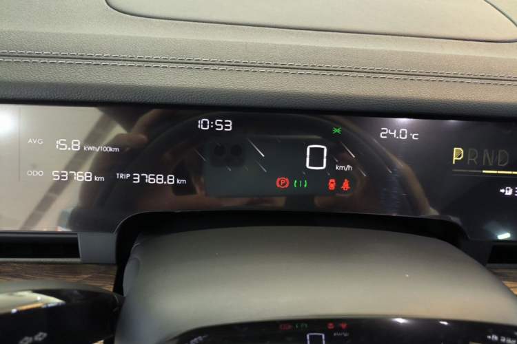 Used NETA S 2023 Pure Electric 520km Rear-Drive Lite Version Instrument Cluster