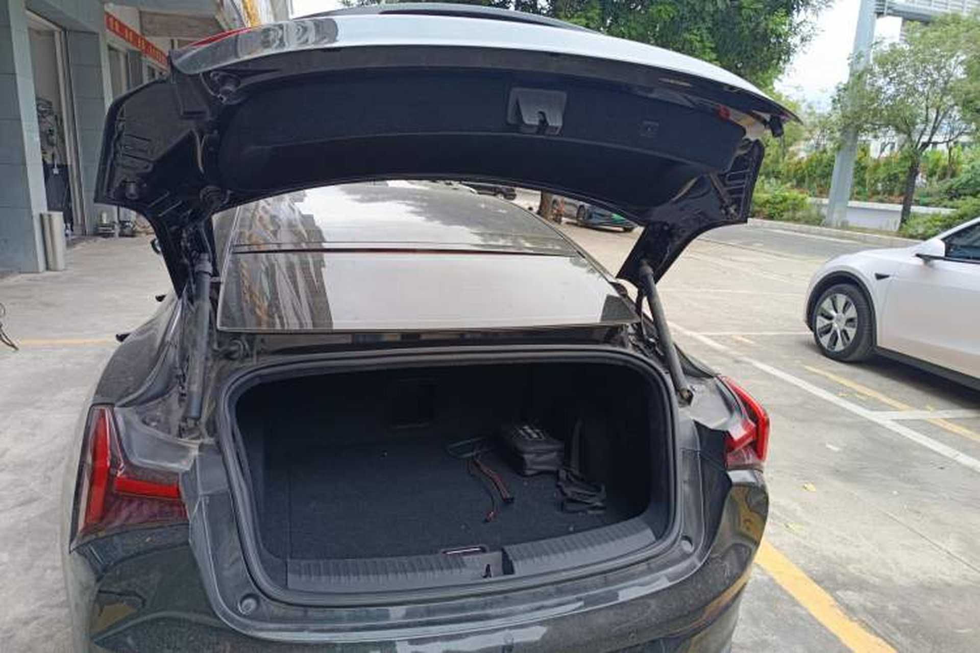 Used NETA S 2023 Pure Electric 520km Rear-Drive Lite Version Trunk