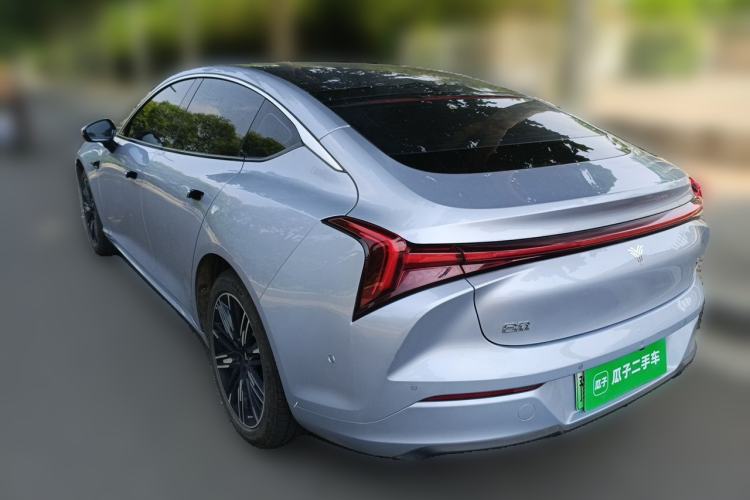 Used NETA S 2023 All-Electric 520 km Range Rear-Drive Version Rear Left 45 Deg