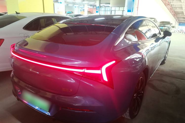 Used NETA S 2023 Pure Electric 520km Rear-Drive Lite Version Rear Right 45 Deg