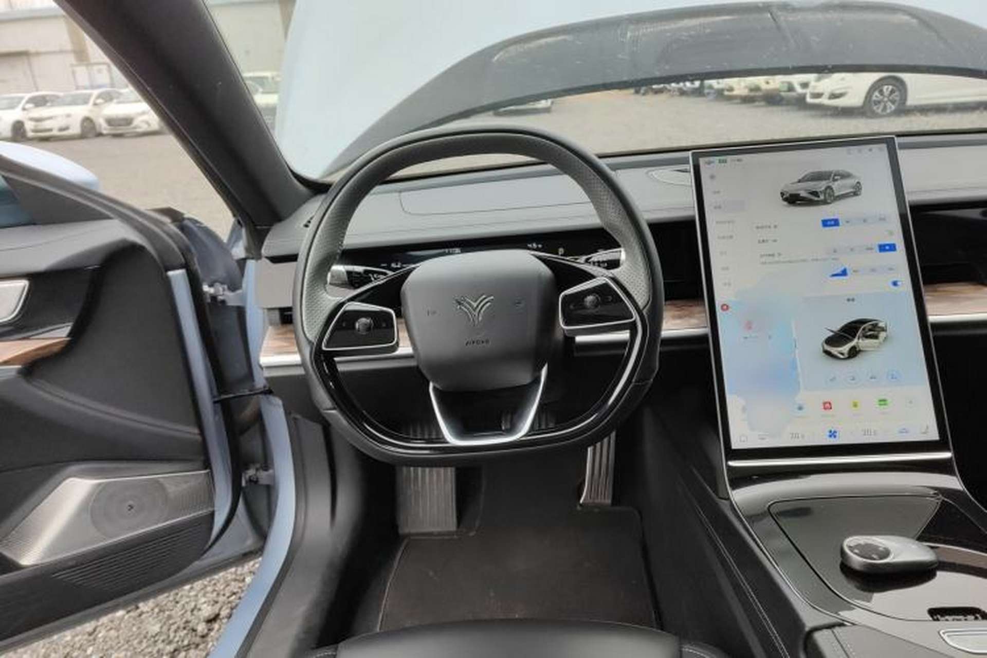 Used NETA S 2023 Pure Electric 520km Rear-Drive Lite Version Steering Wheel