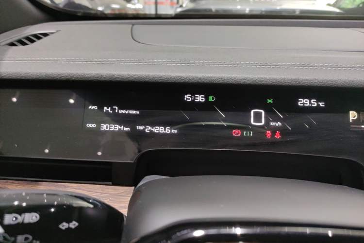 Used NETA S 2023 Pure Electric 520km Rear-Drive Lite Version Instrument Cluster