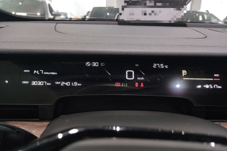 Used NETA S 2023 Pure Electric 520km Rear-Drive Lite Version Instrument Cluster
