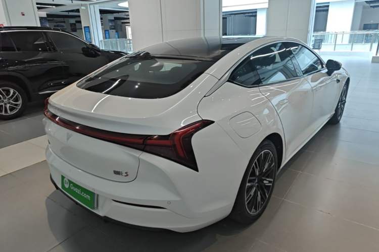 Used NETA S 2023 Pure Electric 520km Rear-Drive Lite Version Rear Right 45 Deg