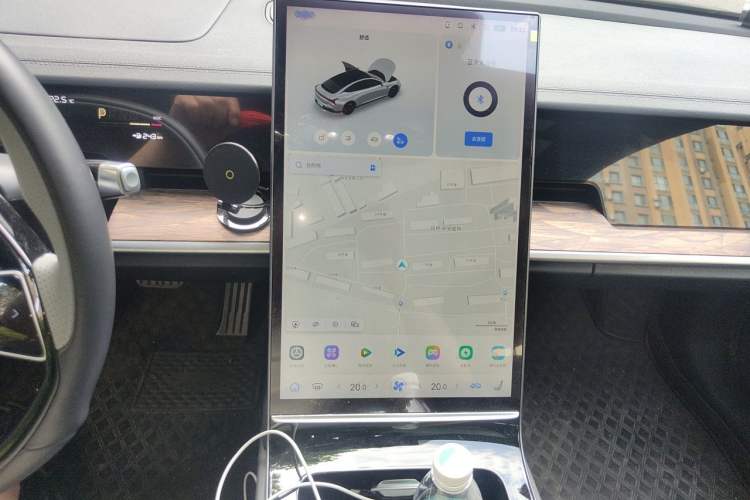 Used NETA S 2024 Pure Electric 520km Rear-Drive Lite Version Audio And AC Panel
