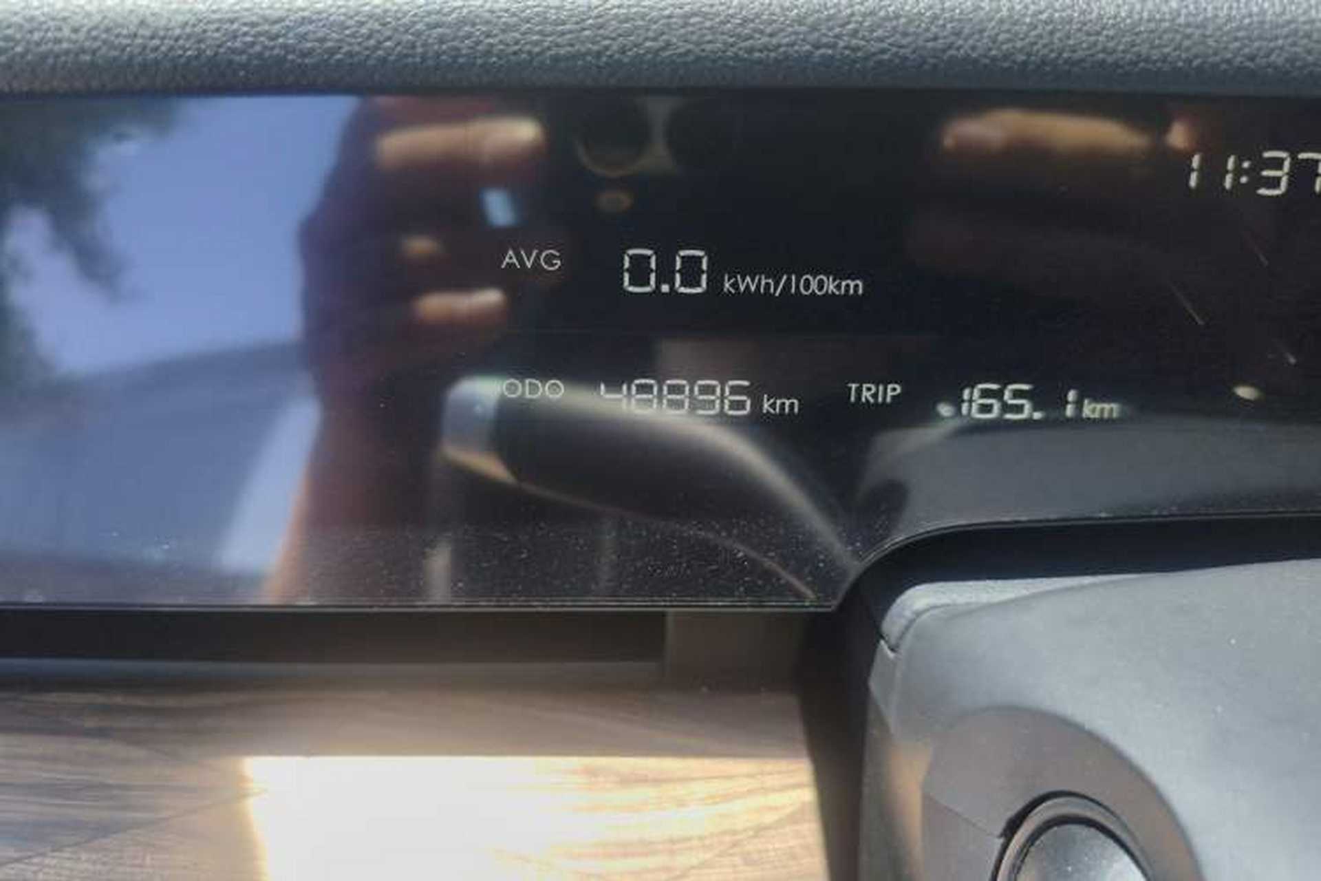 Used NETA S 2024 Range-Extended 1060 Lite Edition Odometer Close Up