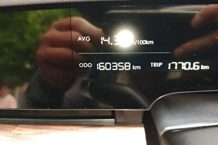Used NETA S 2024 Pure Electric 520km Rear-Drive Lite Version Odometer Close Up