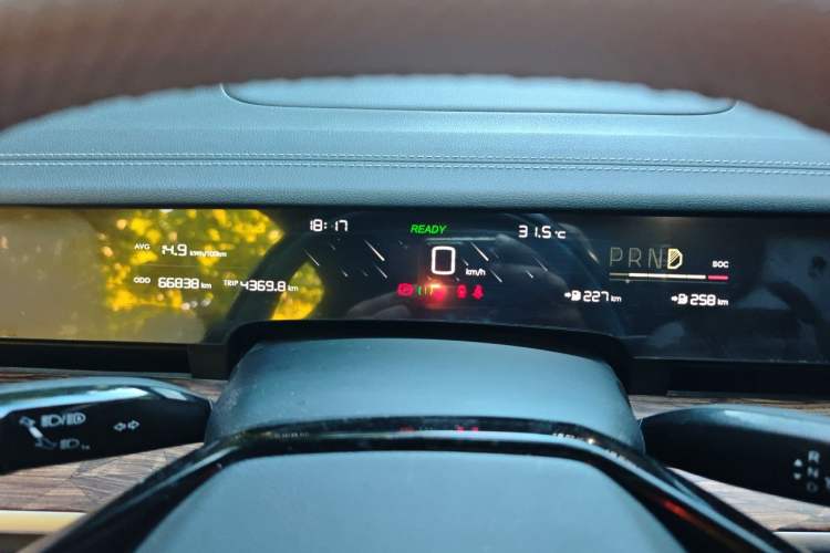 Used NETA S 2024 Range-Extended 1160 Edition Instrument Cluster