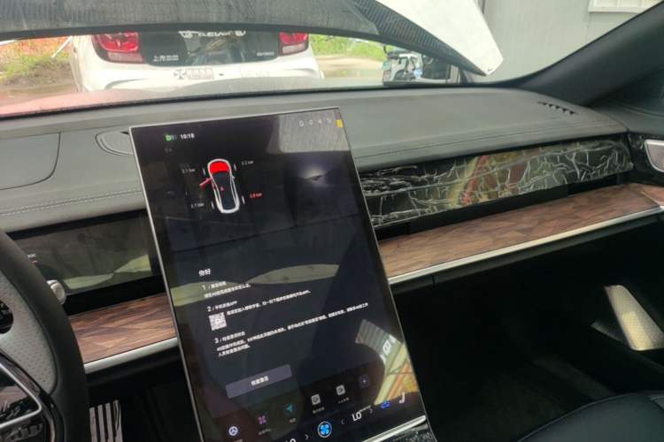 Used NETA S 2024 Pure Electric 520km Rear-Drive Lite Version Audio And AC Panel