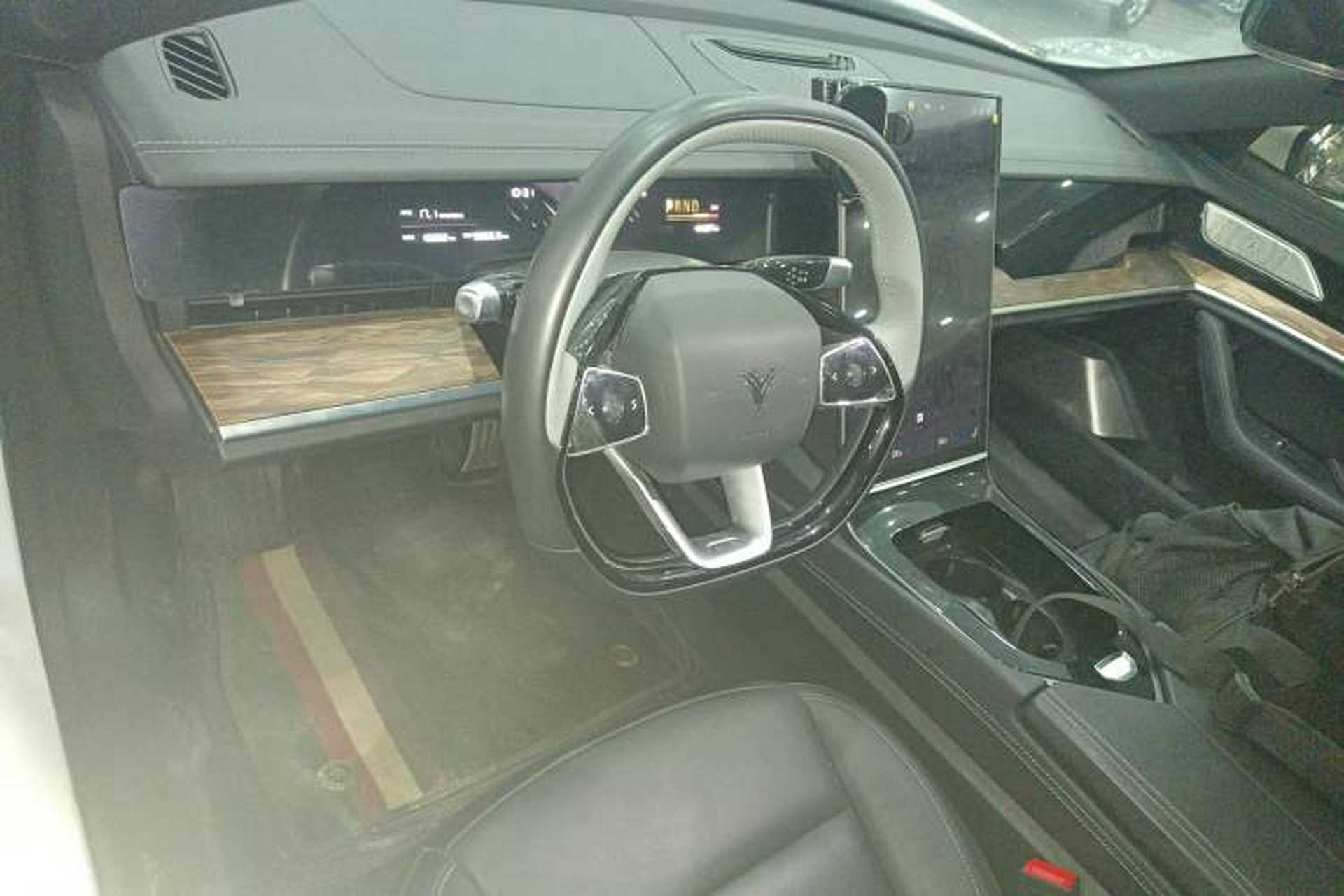 Used NETA S 2024 Pure Electric 520km Rear-Drive Lite Version Center Console
