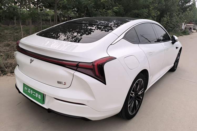 Used NETA S 2024 Pure Electric 520km Rear-Drive Lite Version Rear Right 45 Deg