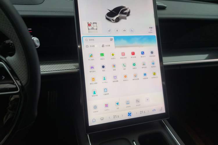 Used NETA S Shooting Brake 2024 Pure Electric 510 Standard Edition Audio And AC Panel