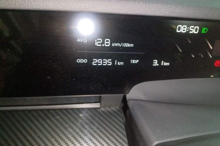 Used NETA S Shooting Brake 2024 Range-Extended 300 Standard Edition Odometer Close Up