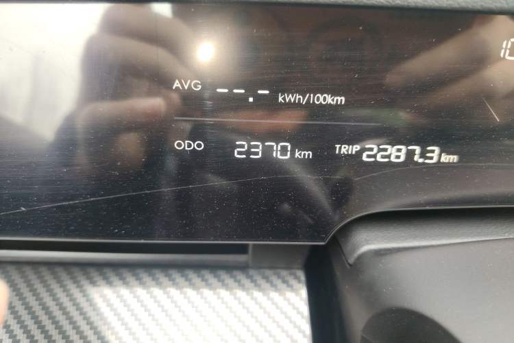 Used NETA S Shooting Brake 2024 Range-Extended 300 Pro Edition Odometer Close Up