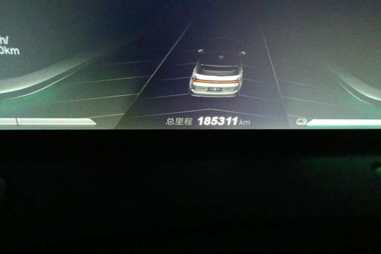 Used NETA U 2020 520 U-Create Odometer Close Up